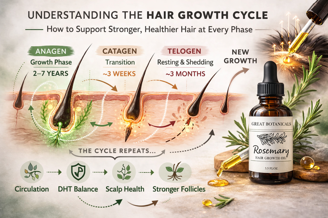 Understanding the Hair Growth Cycle and Why It Matters More Than You Think!