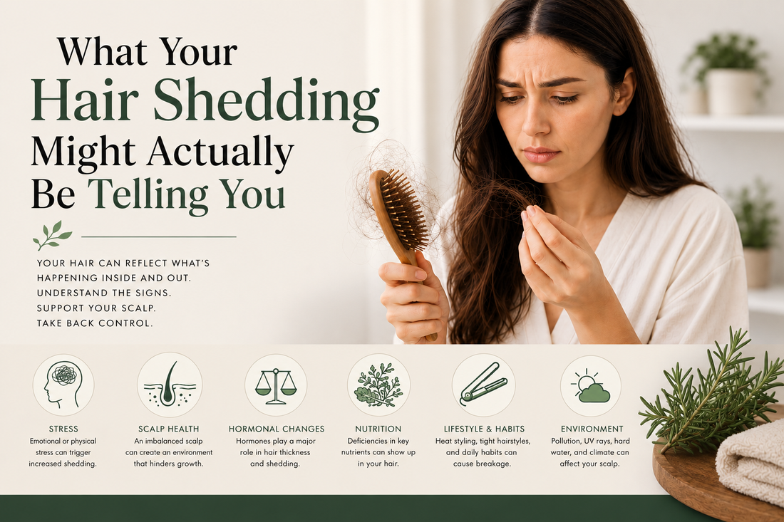 What Your Hair Shedding Might Actually Be Telling You